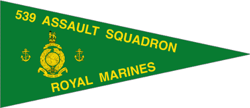 539 Assault Squadron Royal Marines Pennant